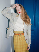 将图片加载到图库查看器,Vintage plaid blazer