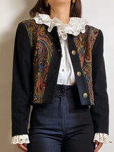 Charger l'image dans la galerie, Vintage Embroidery wool blazer