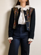 Charger l'image dans la galerie, Vintage Embroidery wool blazer