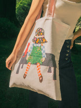 Charger l'image dans la galerie, Tote Bag Handmade Bi Motifs