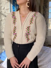 Charger l'image dans la galerie, Vintage embroidery cardigan