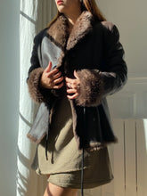 将图片加载到图库查看器,Manteau Christian Llinares cuir