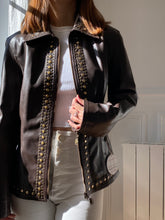 将图片加载到图库查看器,Veste Moschino simili cuir