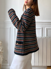 Charger l'image dans la galerie, Gilet multicolore 70s