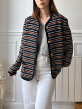 Charger l'image dans la galerie, Gilet multicolore 70s
