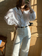 Charger l'image dans la galerie, Vintage tyrol white blouse