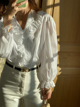 Charger l'image dans la galerie, Vintage tyrol white blouse