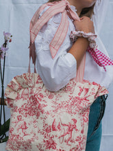 Charger l'image dans la galerie, Handmade bag Toile de Jouy