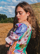 将图片加载到图库查看器,Handmade colorful viscose dress