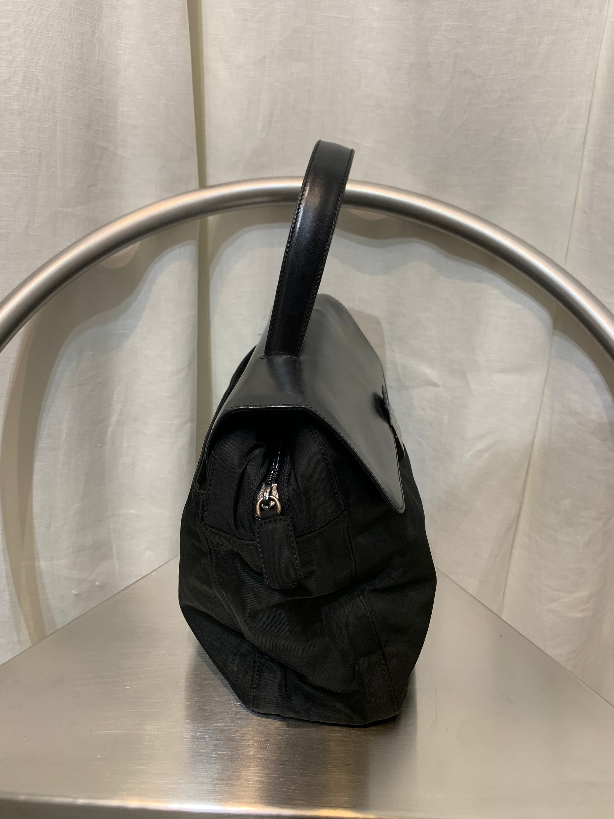 SAC NYLON ET CUIR PRADA