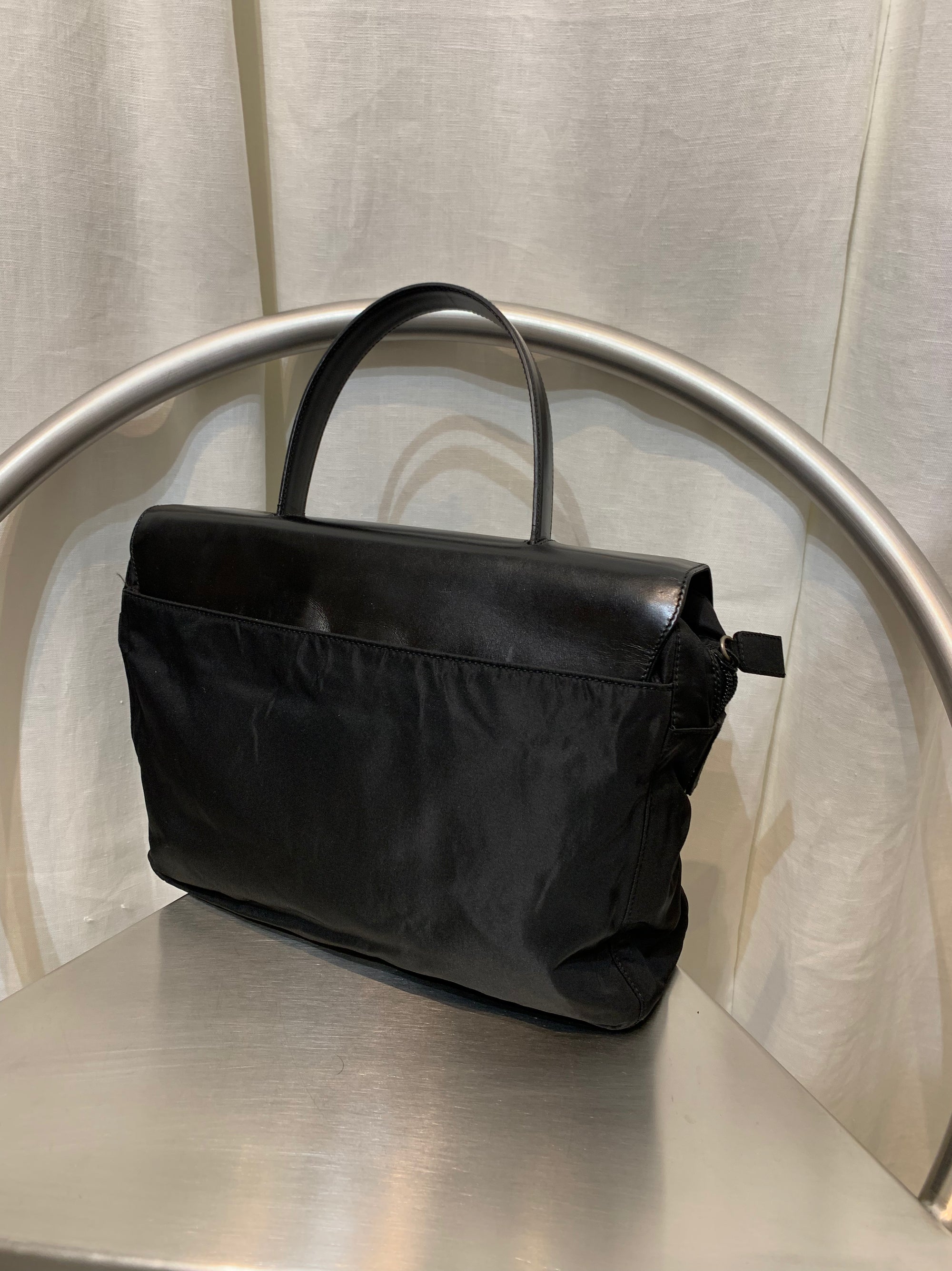 SAC NYLON ET CUIR PRADA