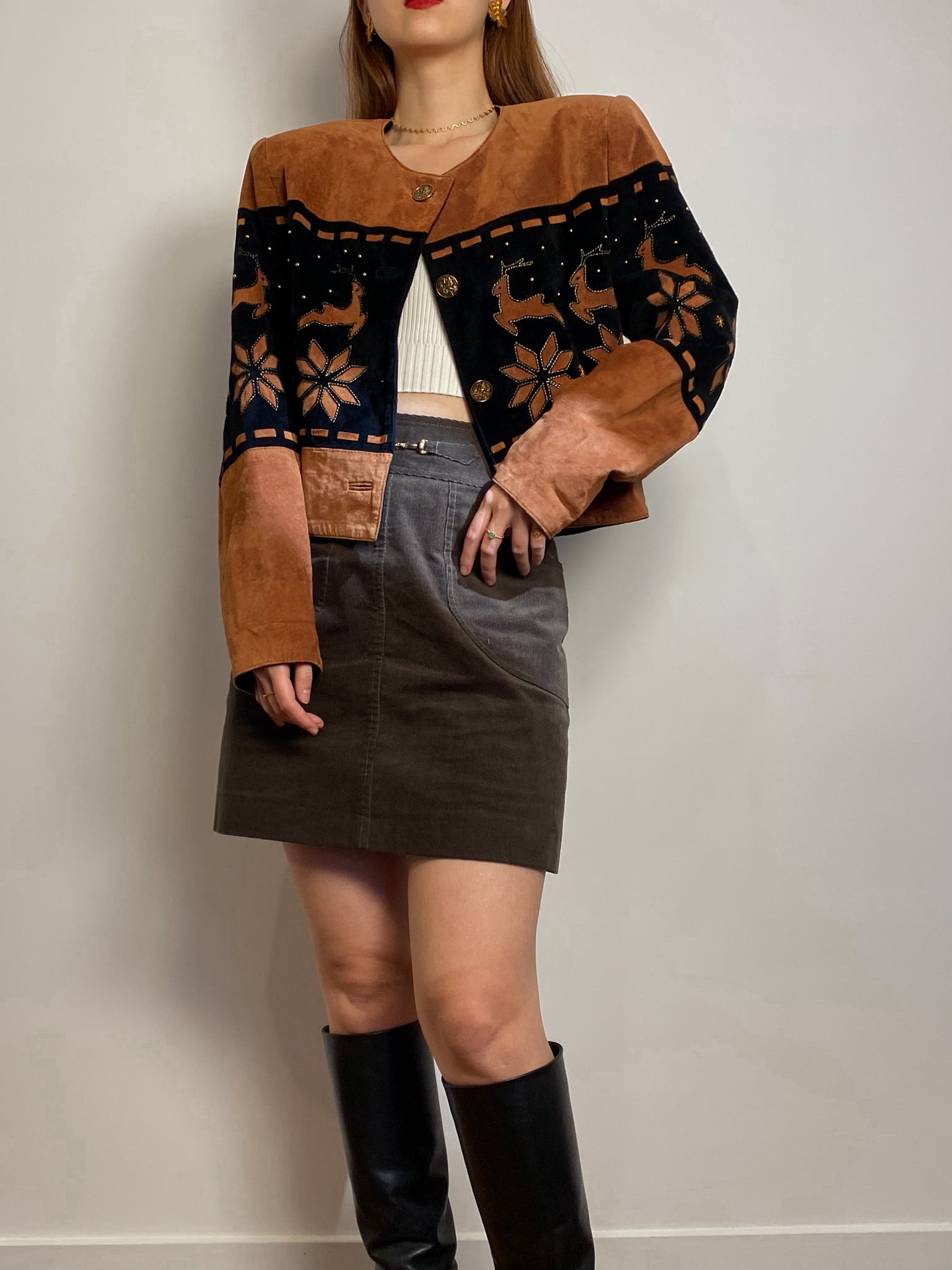Vintage suede jacket