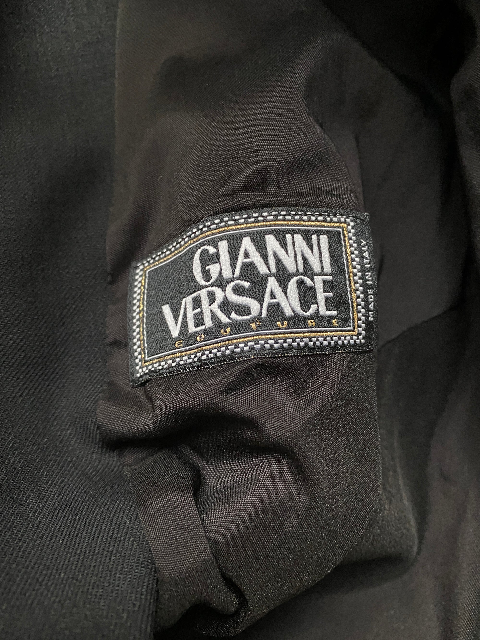 Vintage Versace black blazer