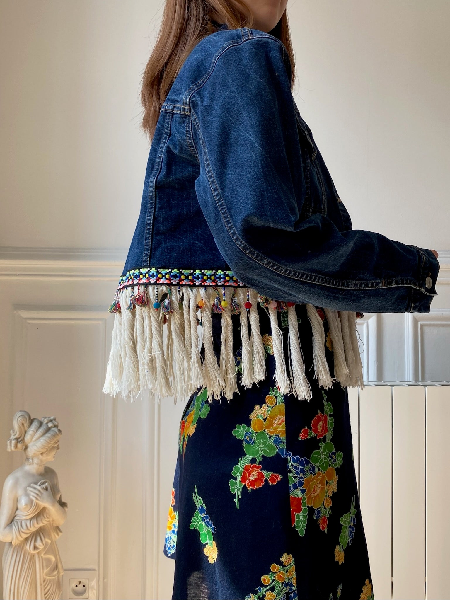 Veste en jean 90's Upcyclé