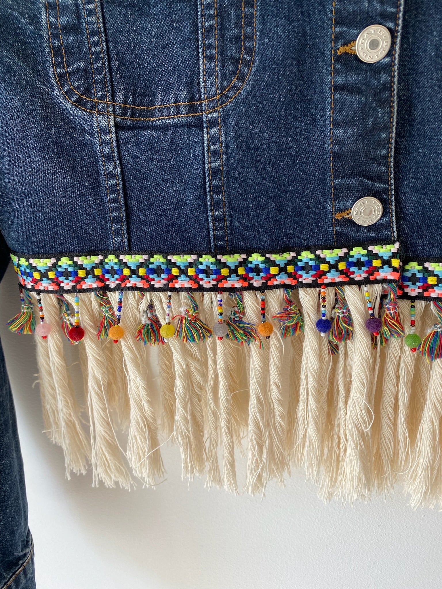 Veste en jean 90's Upcyclé