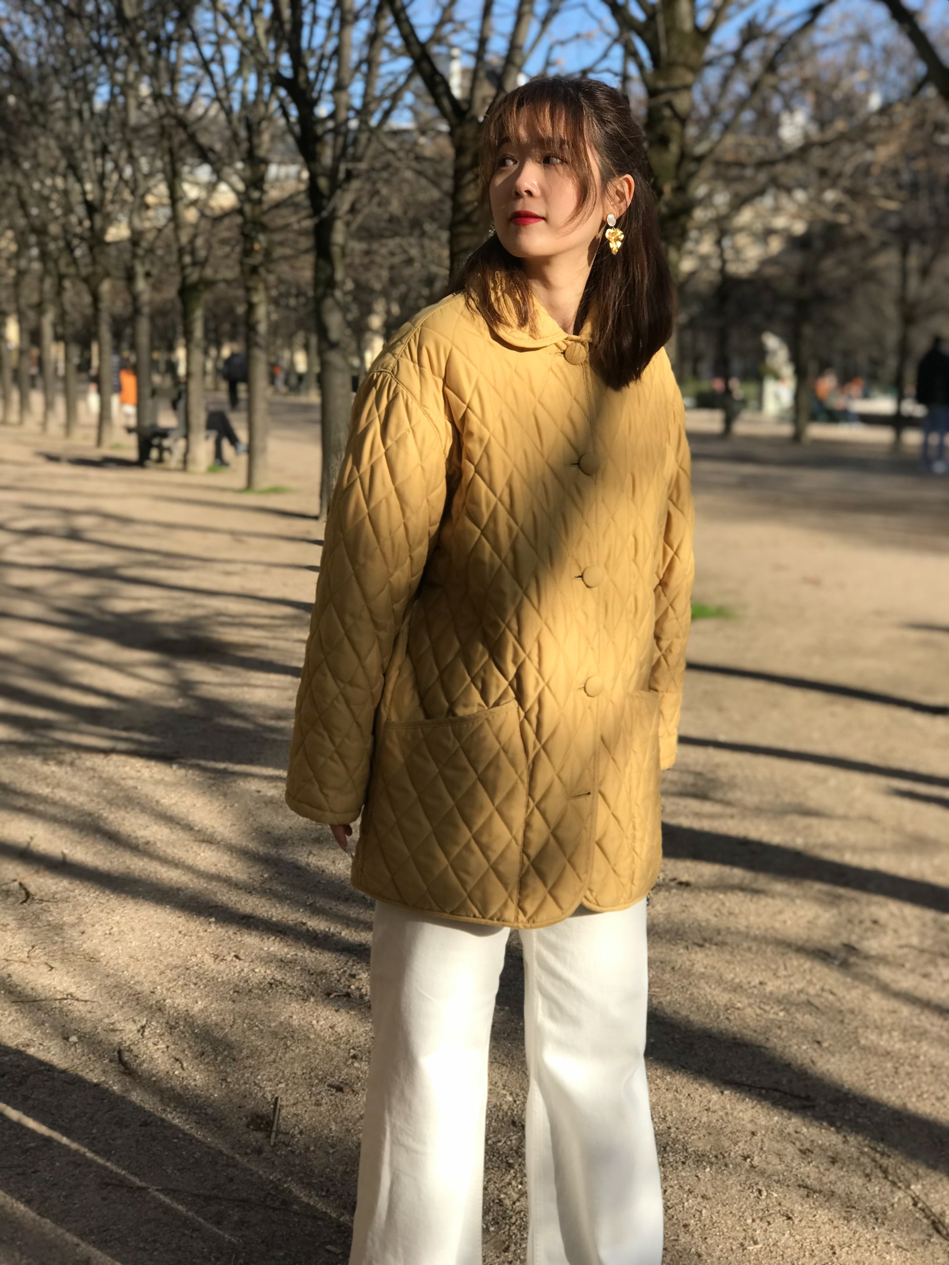 Vintage quilted coat