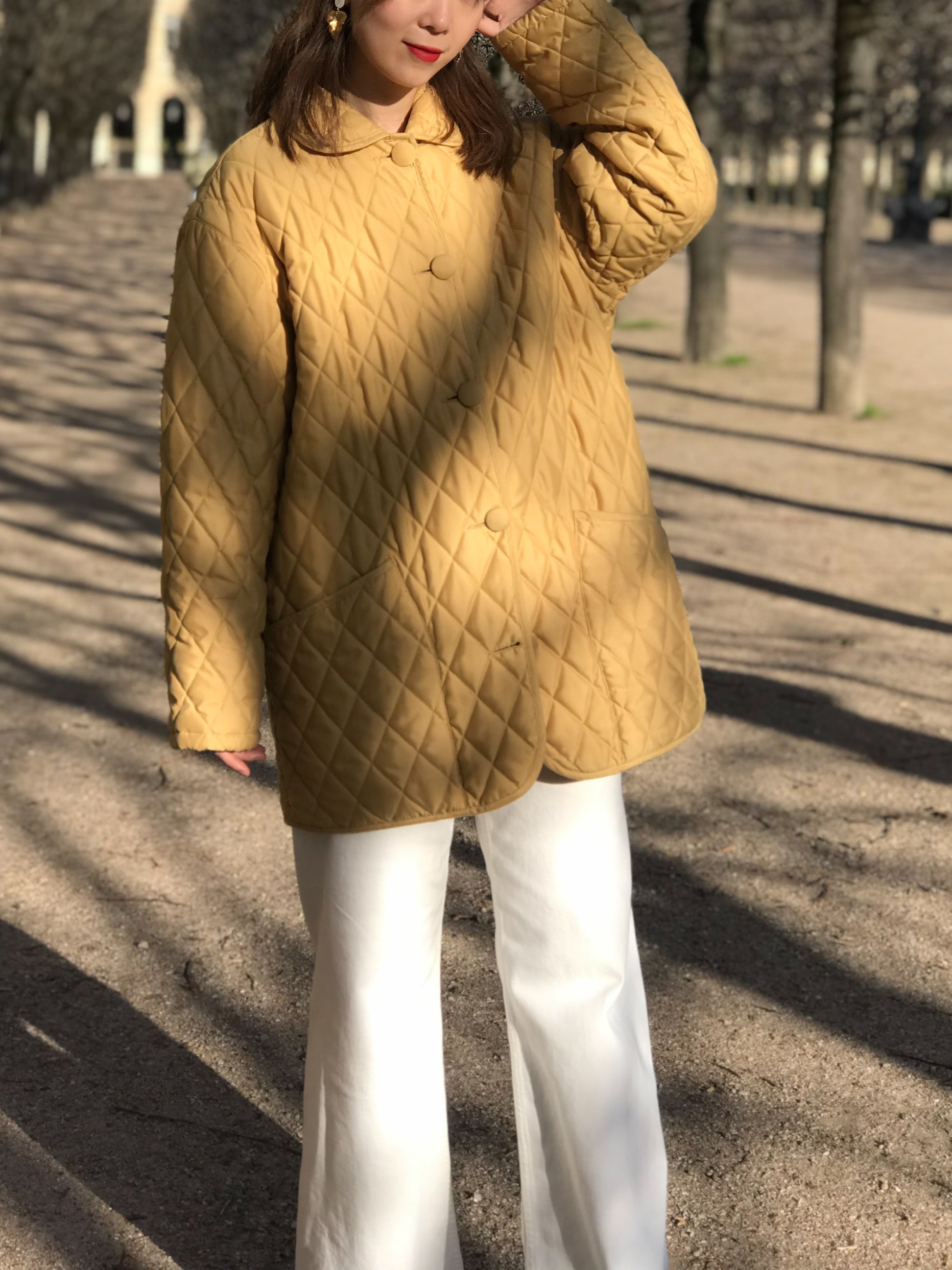 Vintage quilted coat