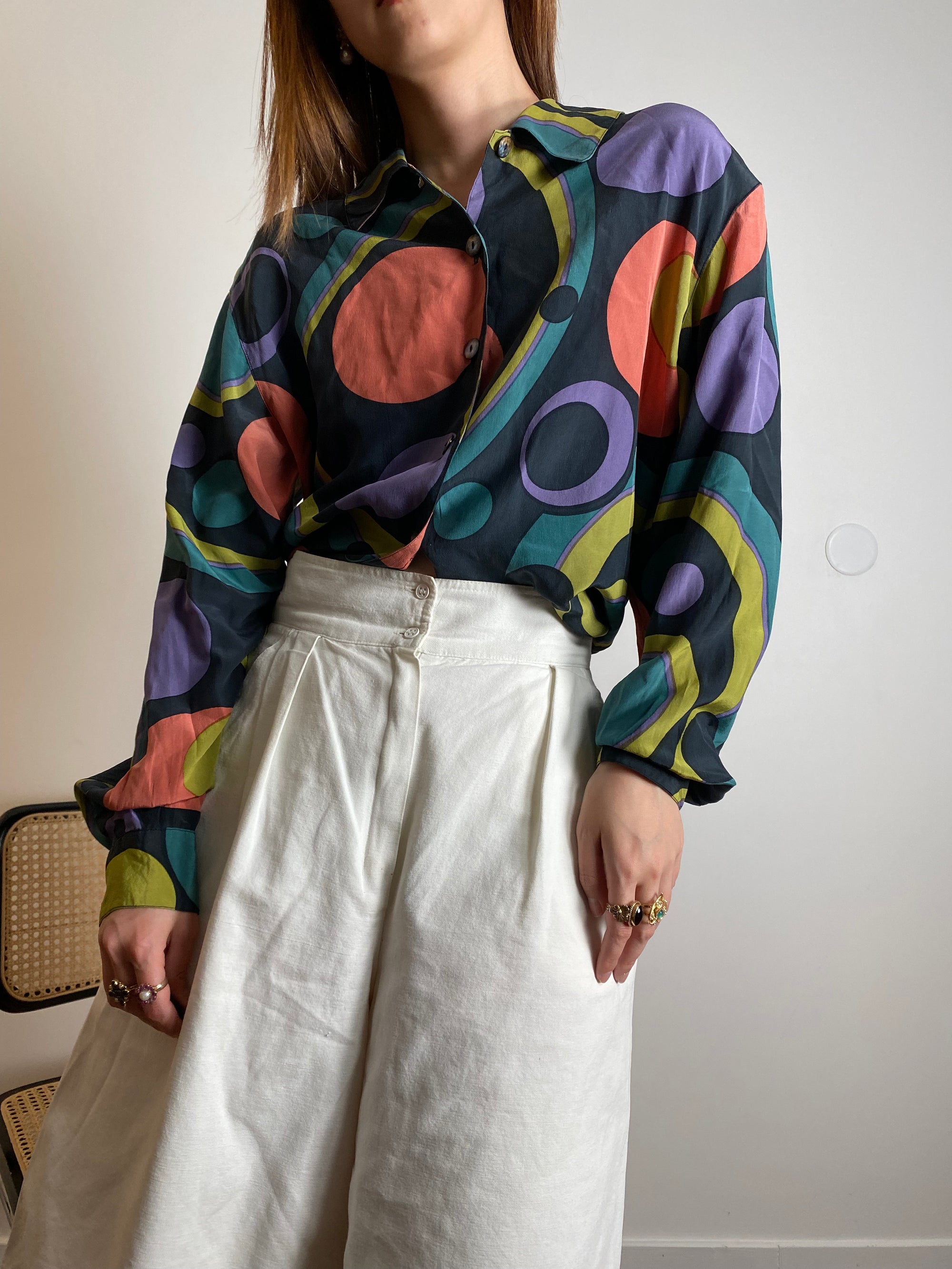 Chemise en soie