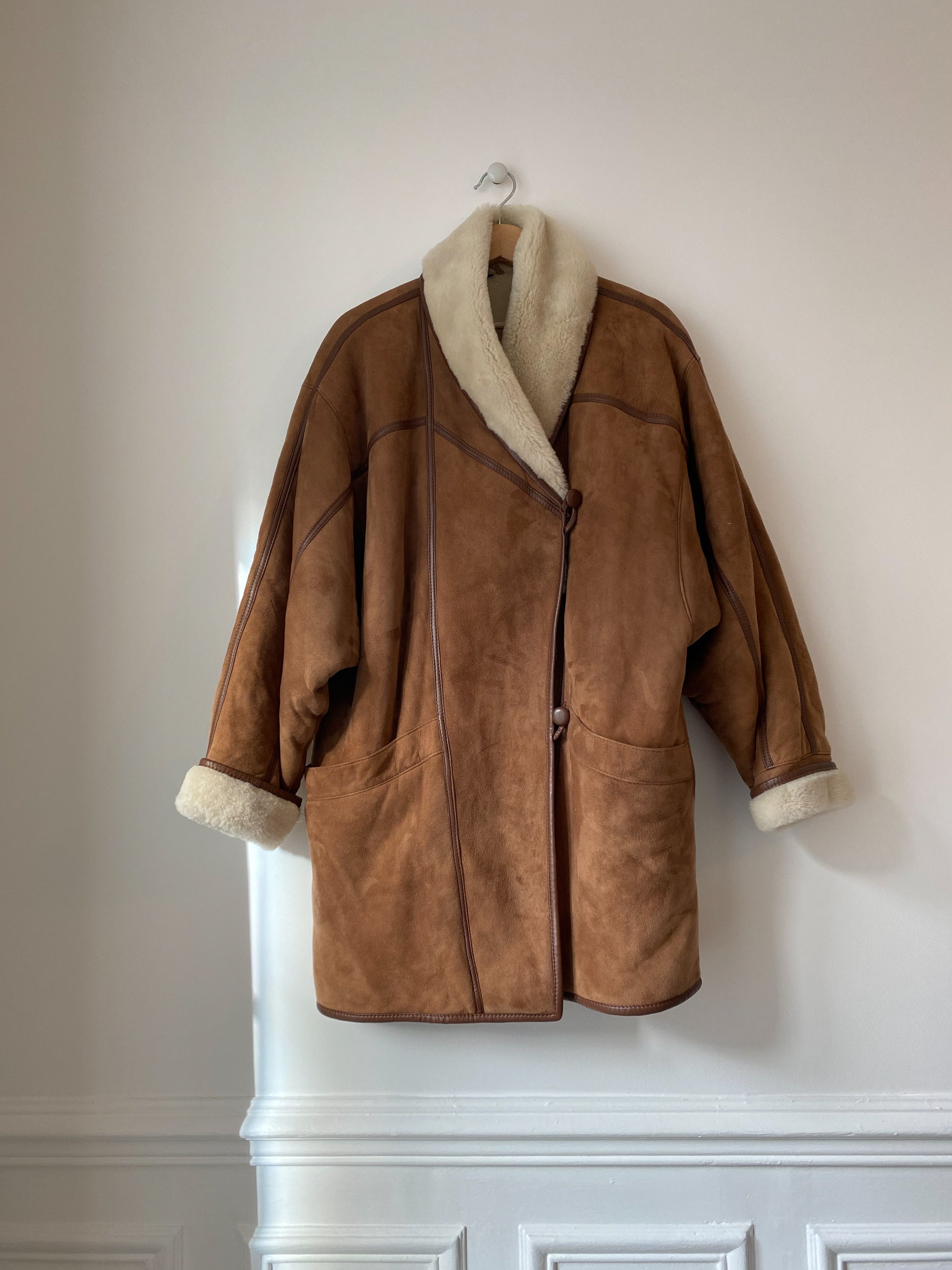 Vintage sheepskin coat
