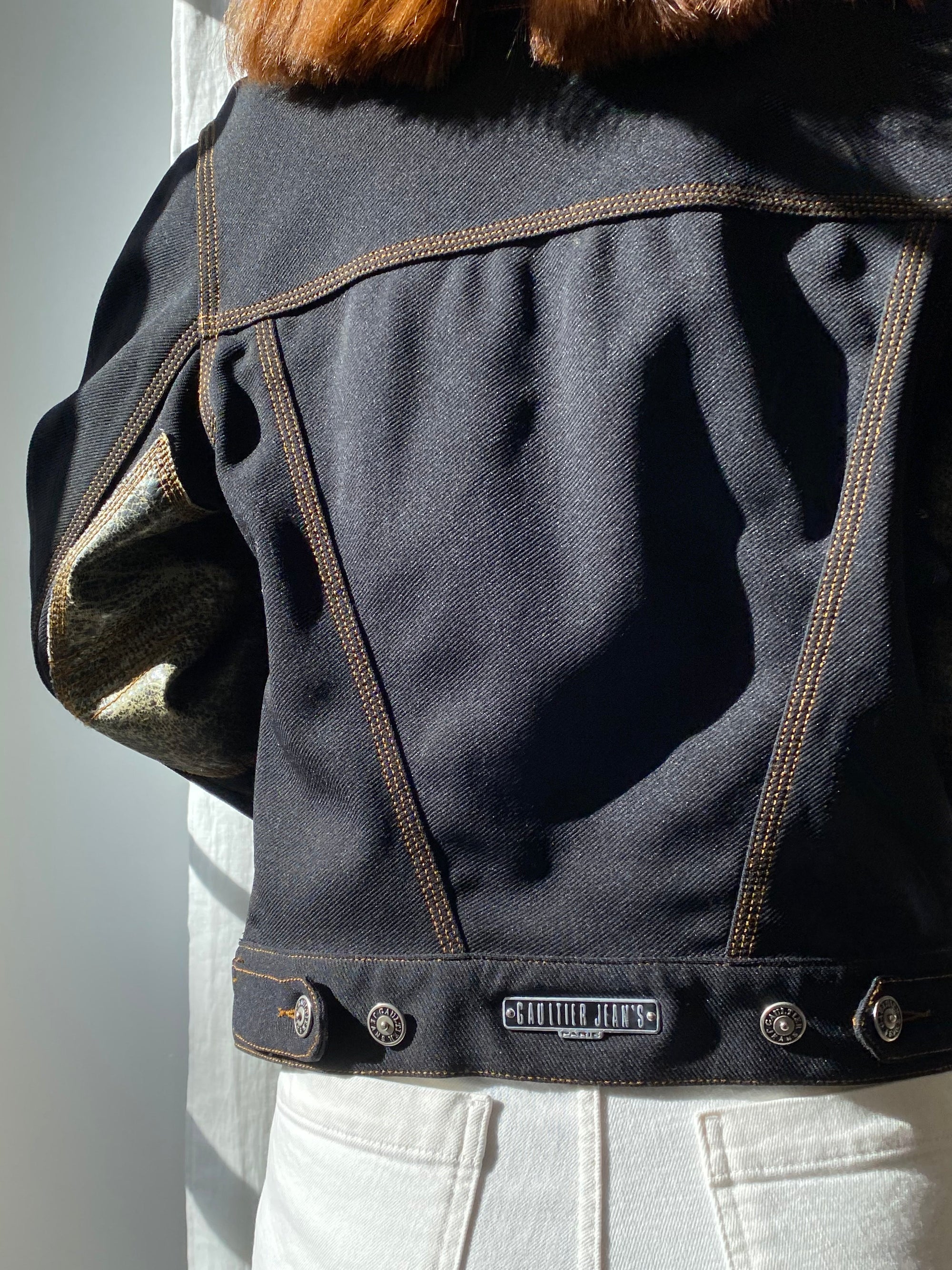Veste jean Jean Paul Gaultier