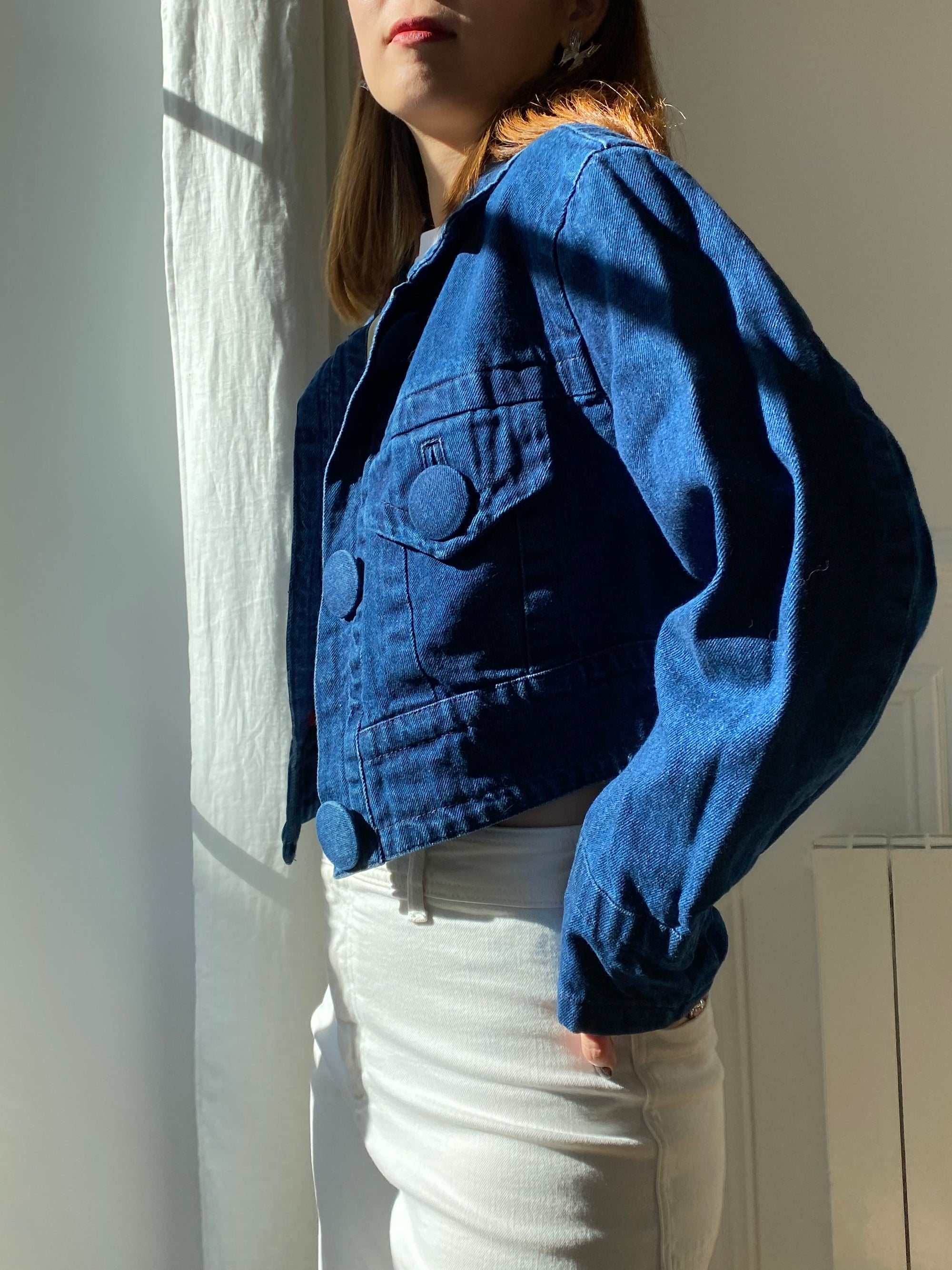 Veste jean Moschino