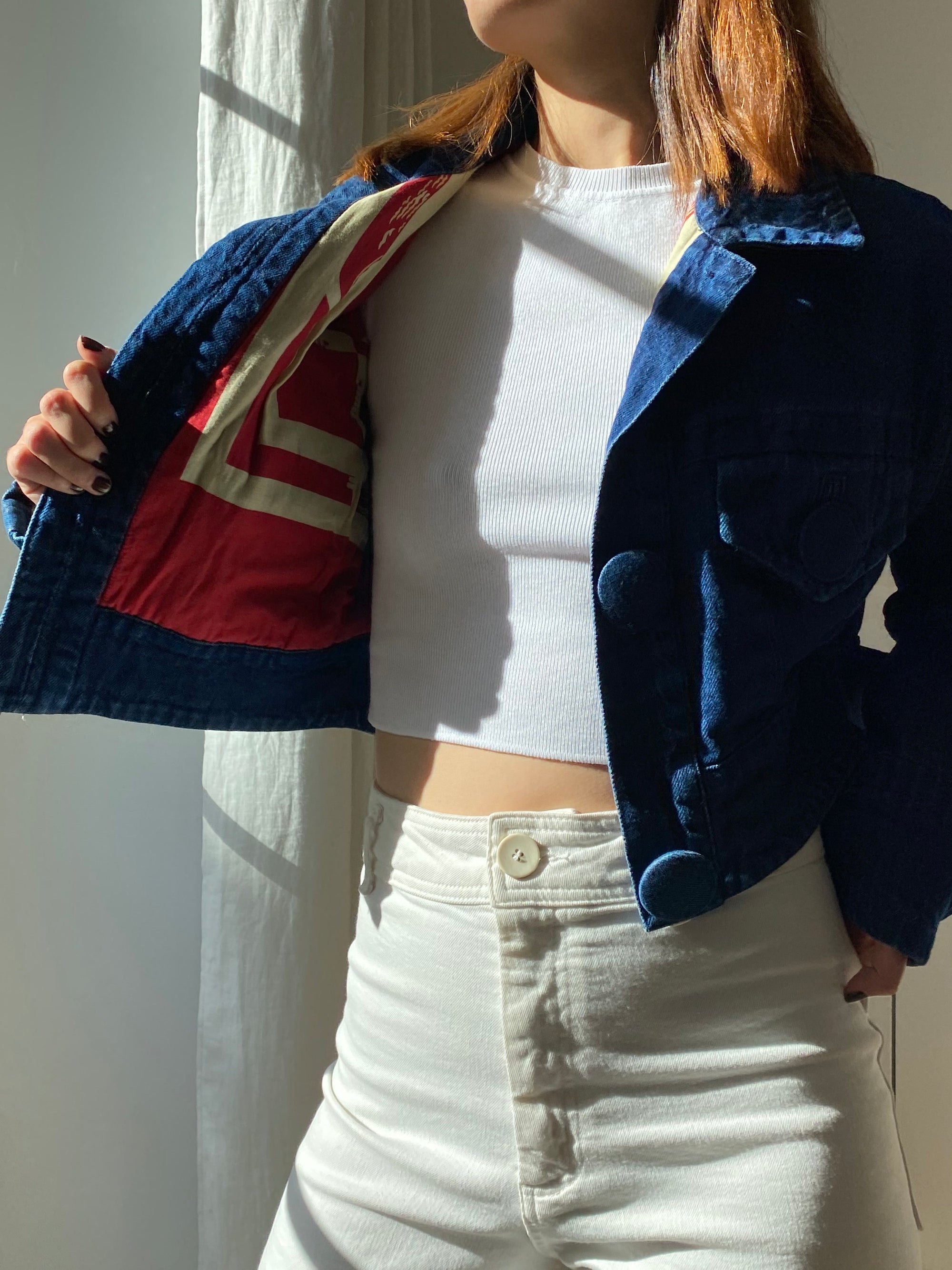 Veste jean Moschino