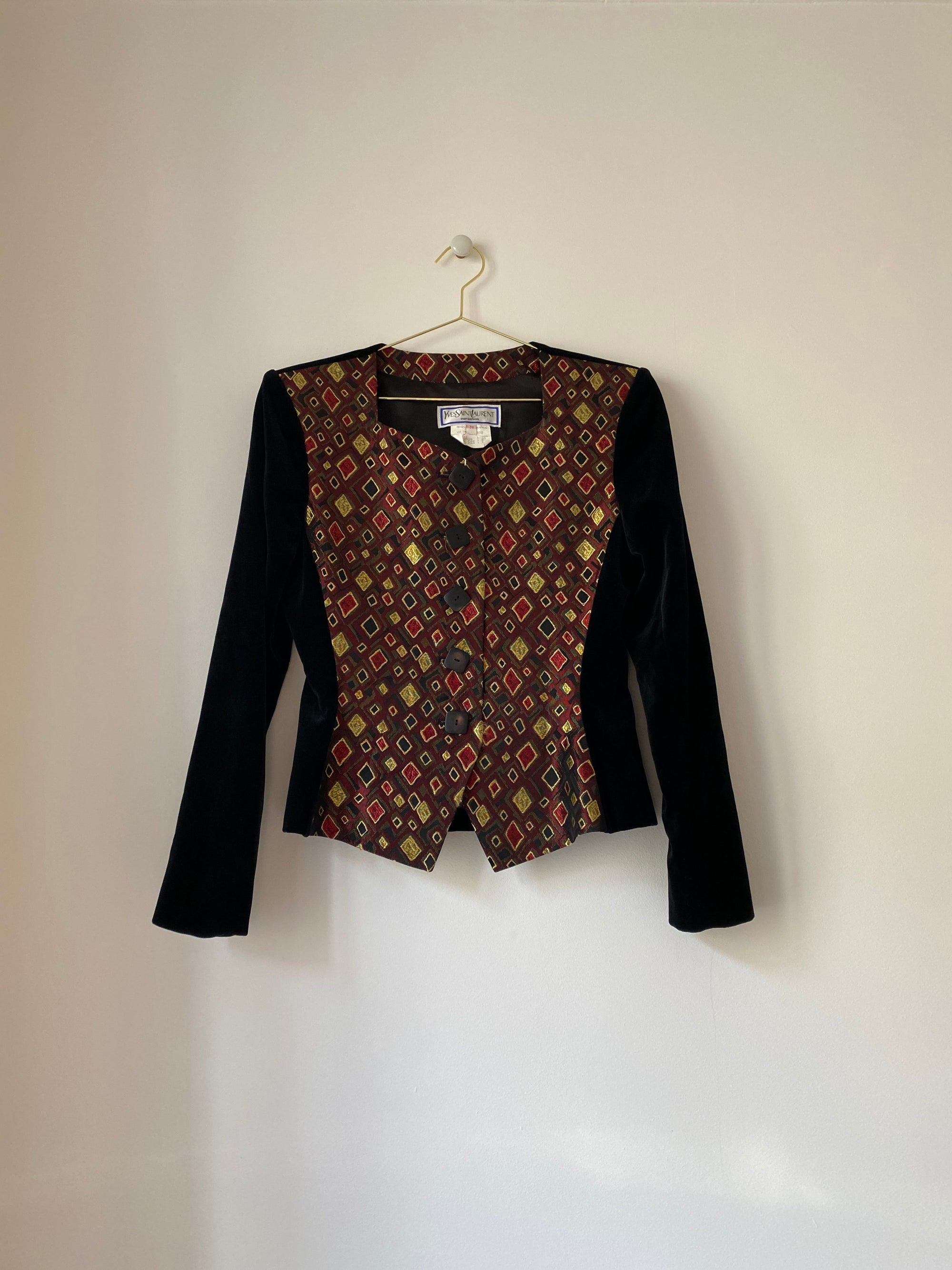 Veste Yves Saint Laurent velours