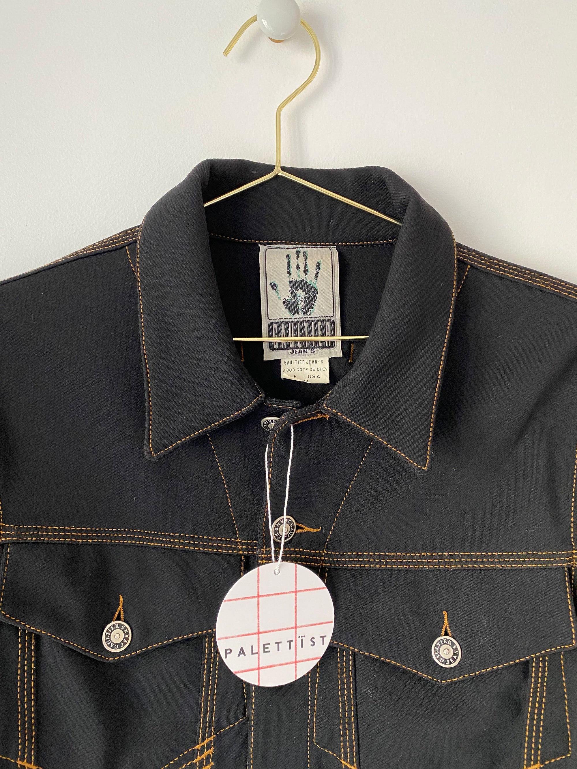 Veste jean Jean Paul Gaultier