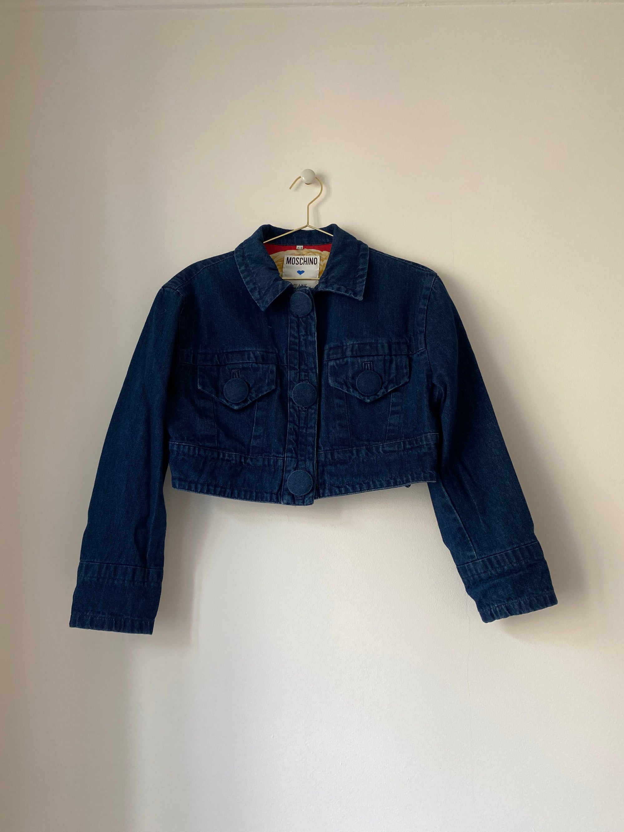 Veste jean Moschino