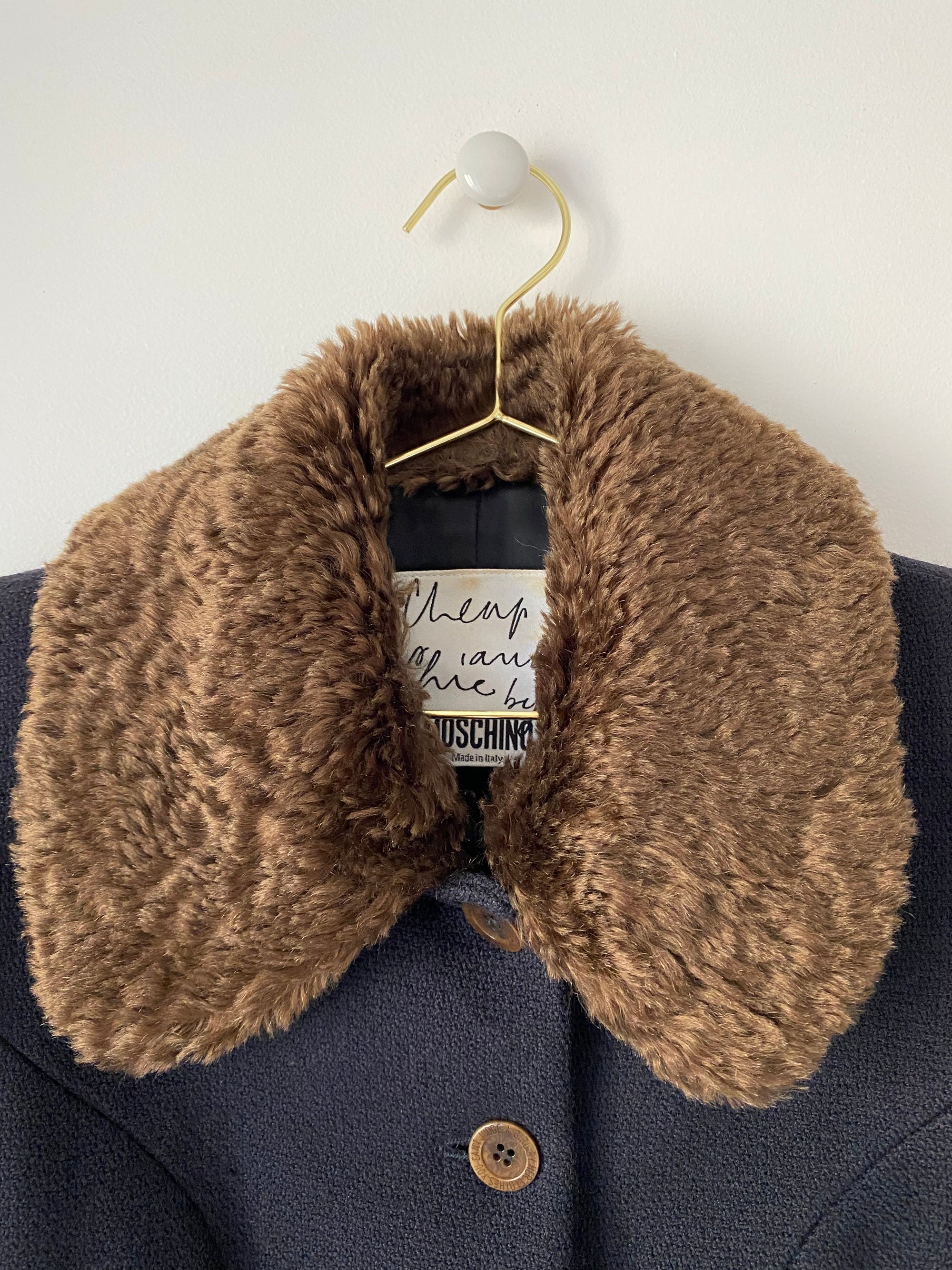 Manteau Moschino laine