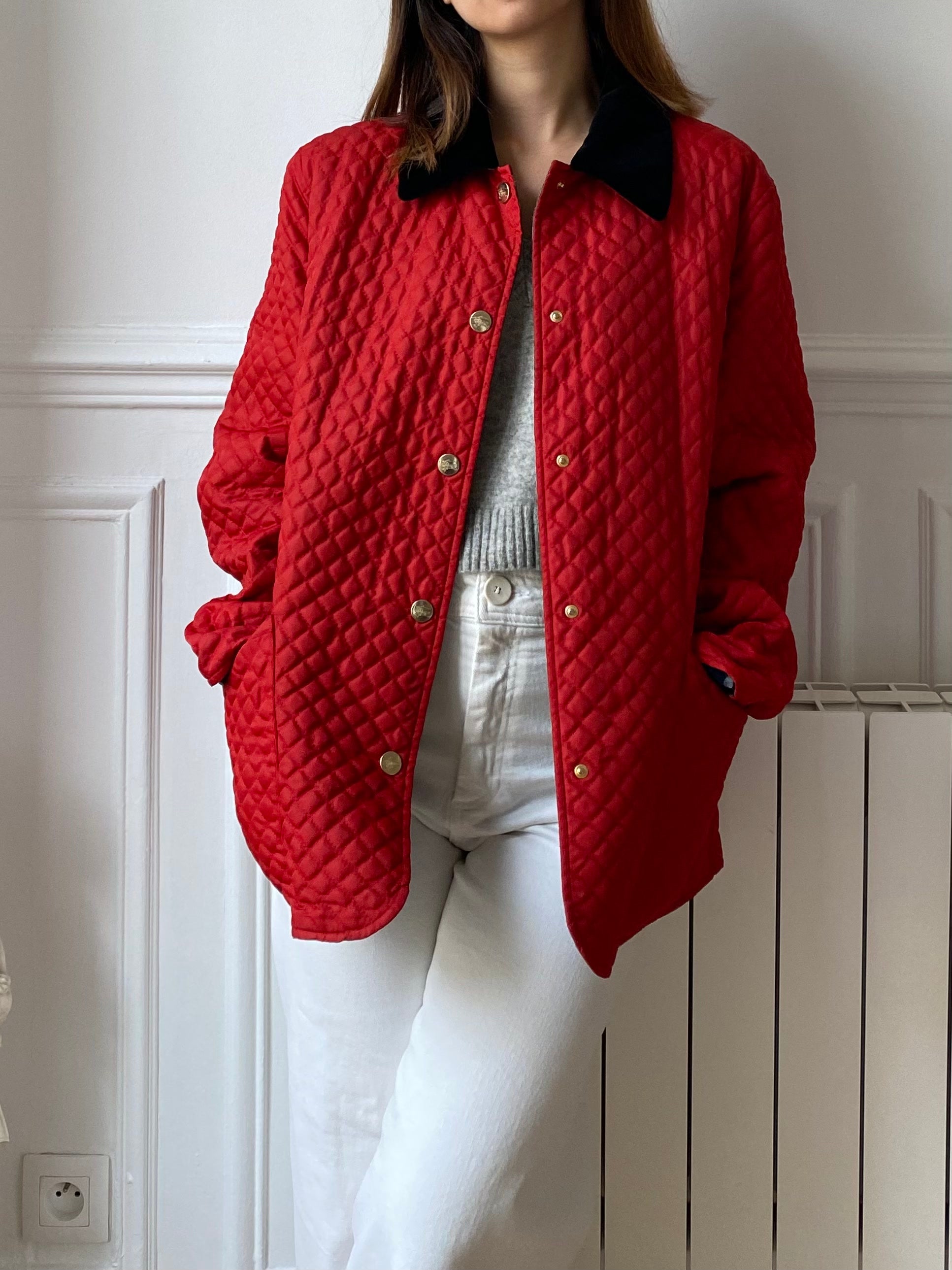 Manteau matelassé Burberrys'