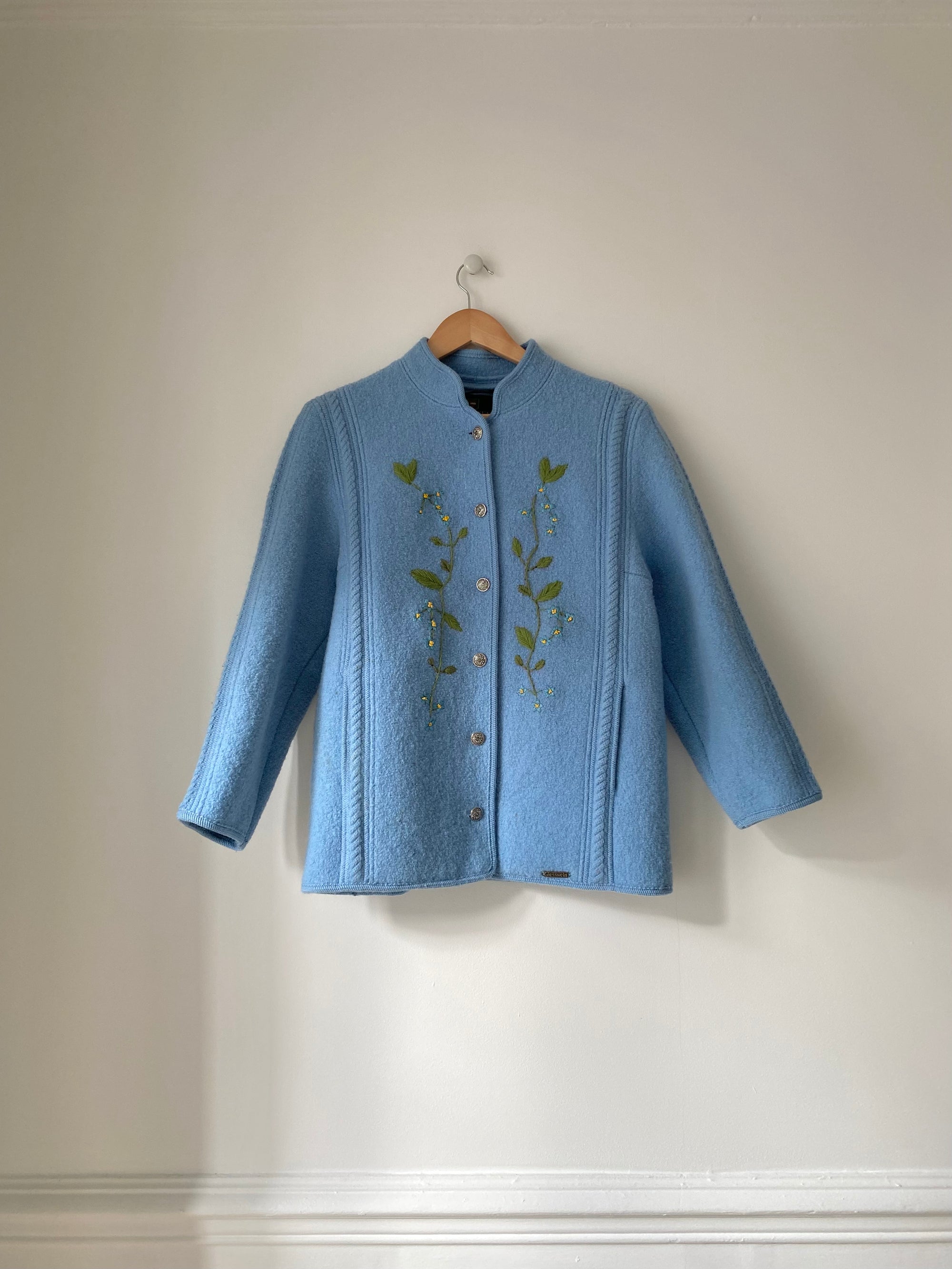 Vintage reworked embroidery coat