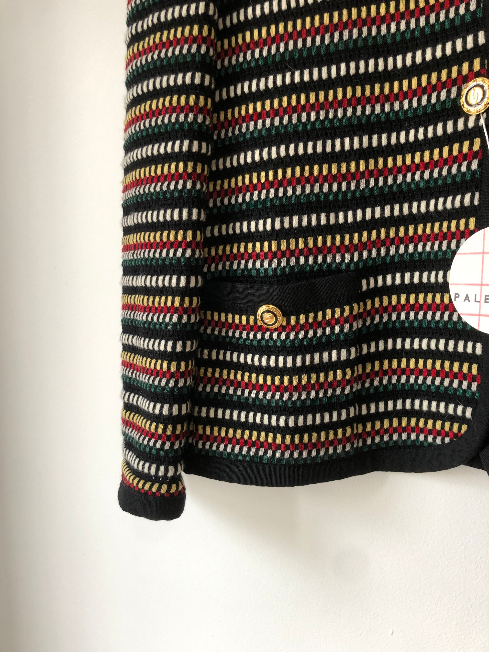 Gilet multicolore 70s