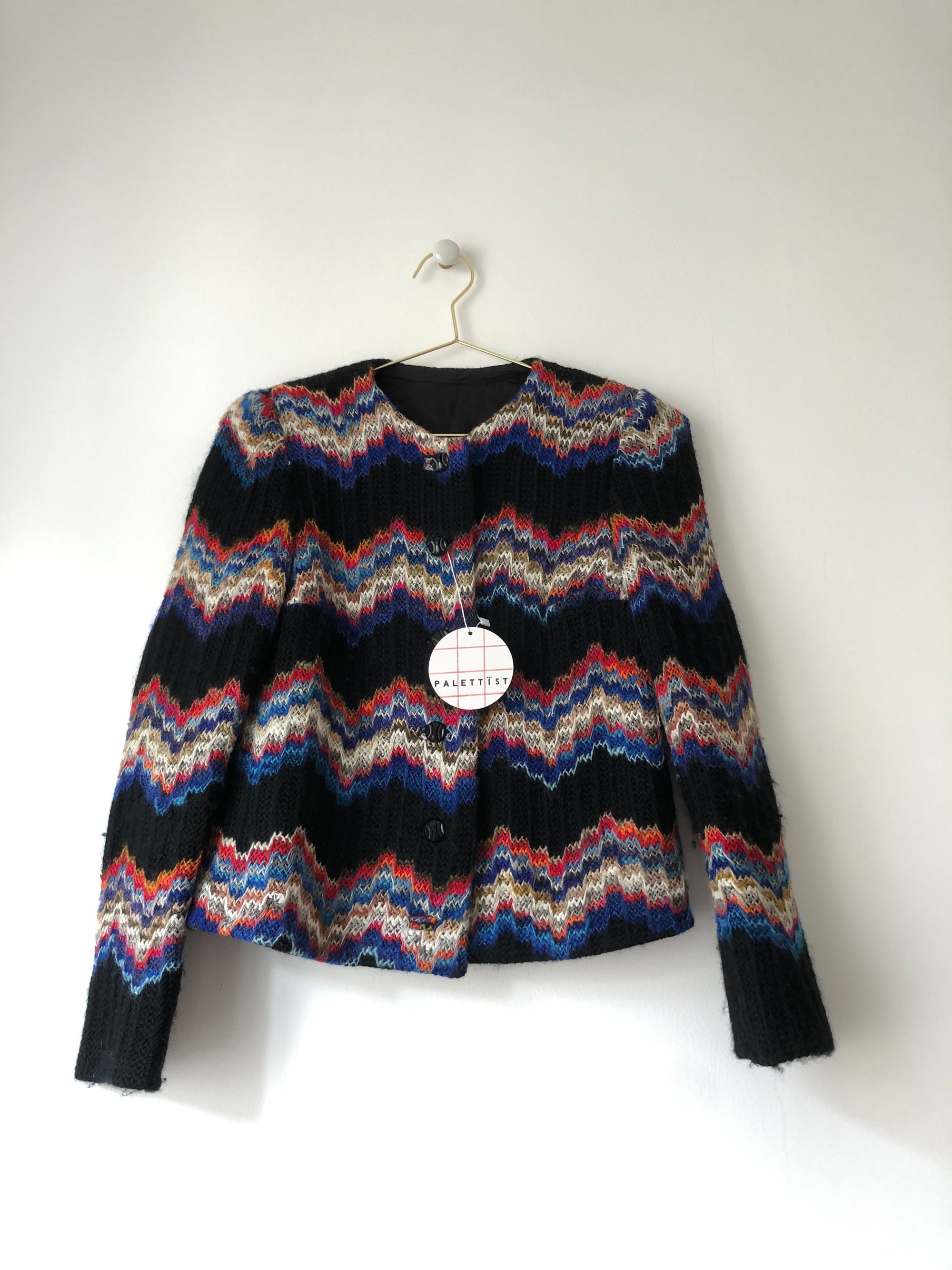 Veste en laine 70s