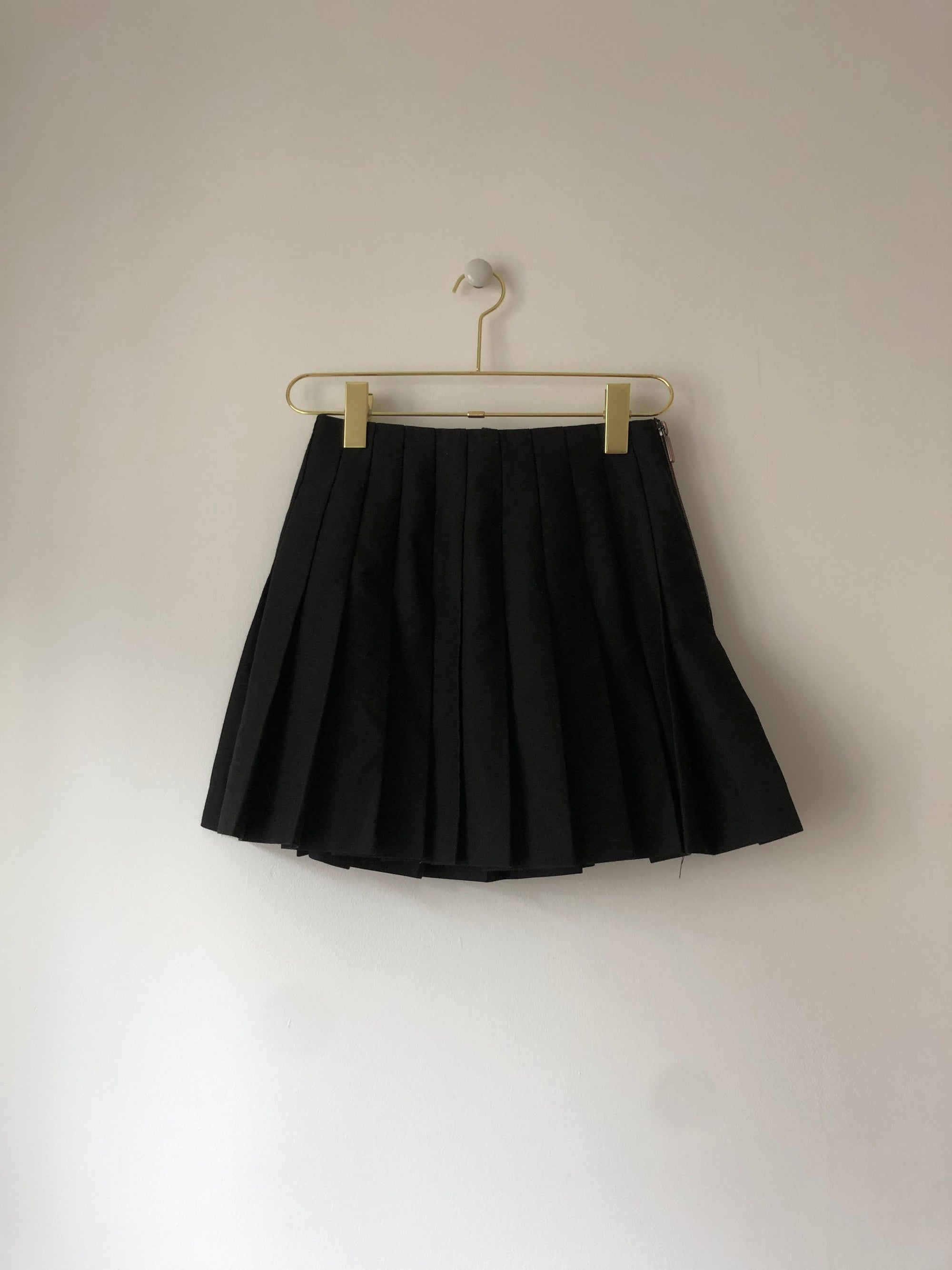 Mini jupe laine 90s