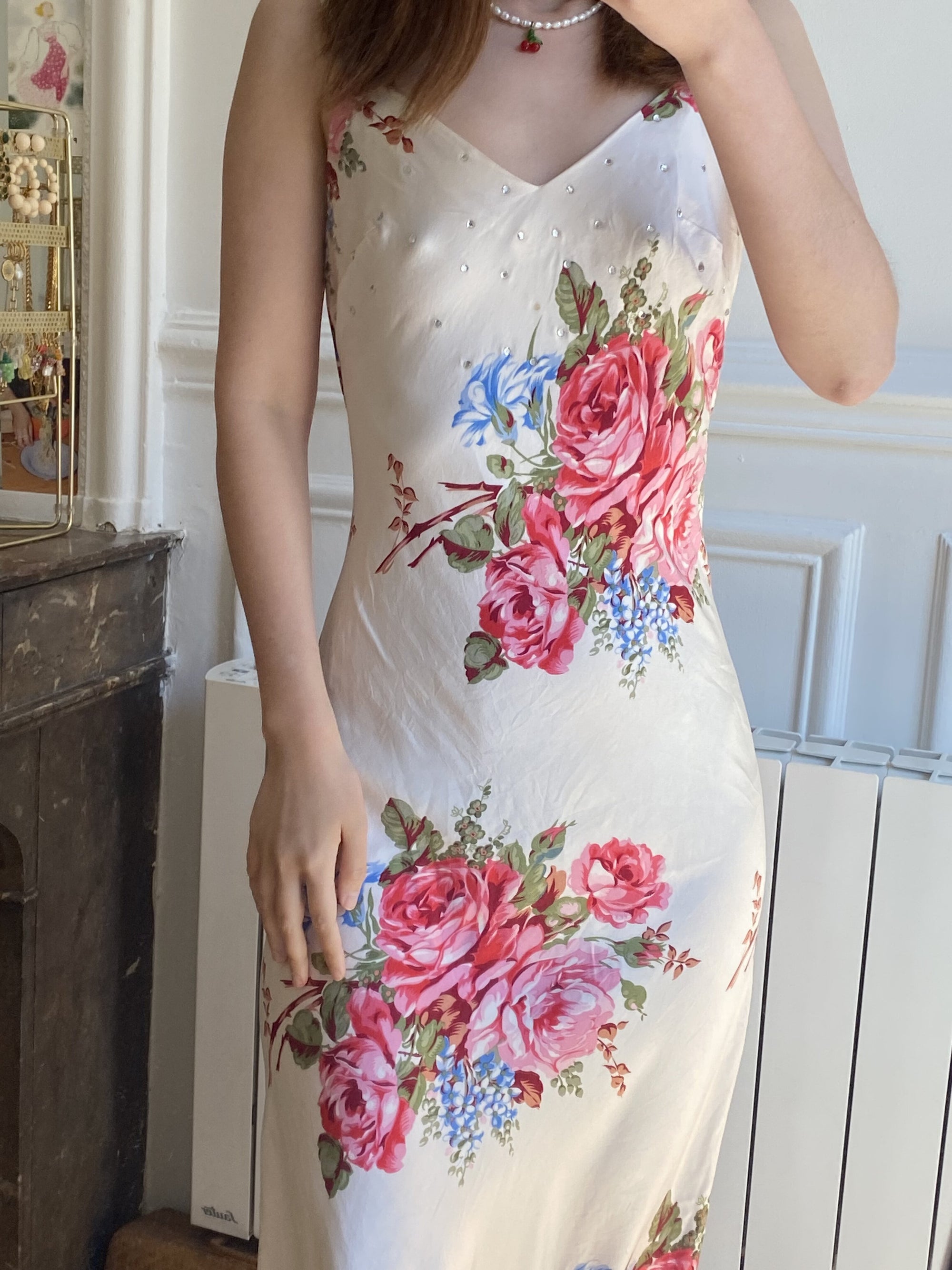 Robe en soie Betsey Johnson