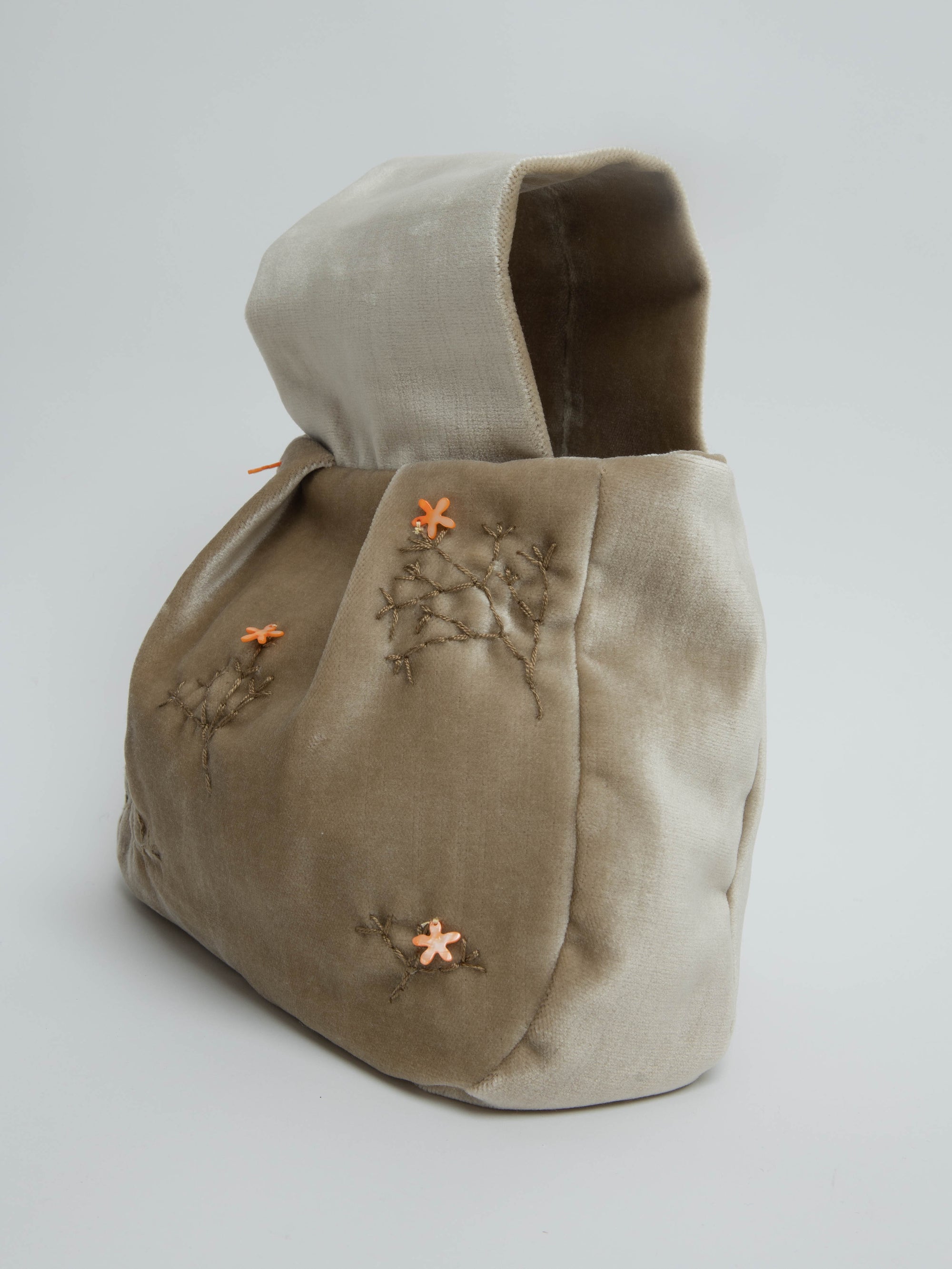Handmade small wrist bag